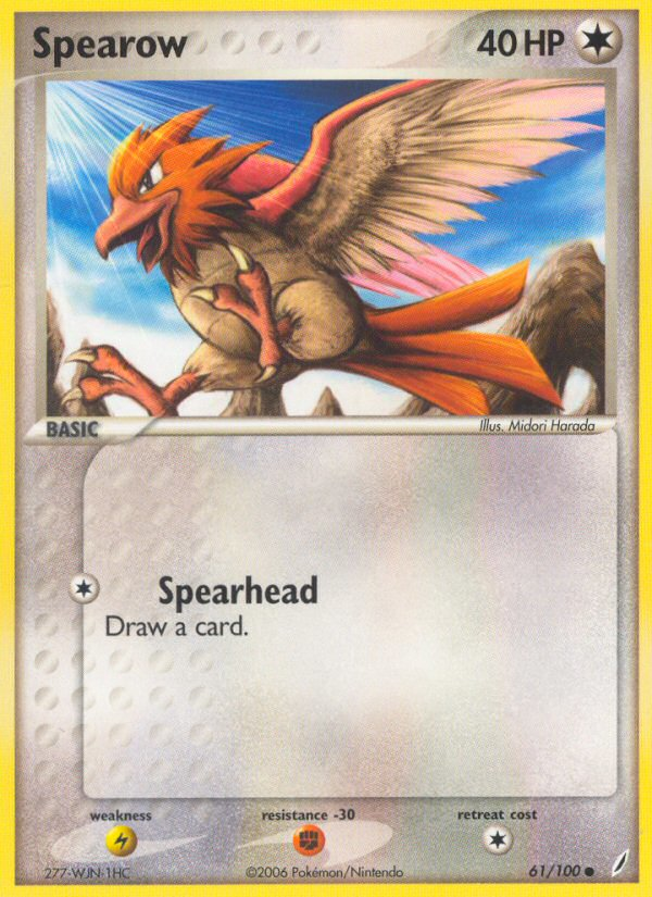 Spearow (61/100) [EX: Crystal Guardians] | KingTCG.ca