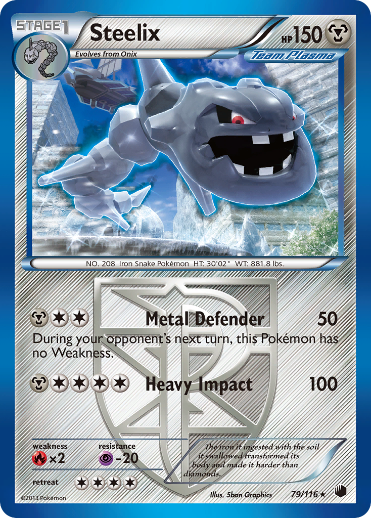 Steelix (79/116) [Black & White: Plasma Freeze] | KingTCG.ca