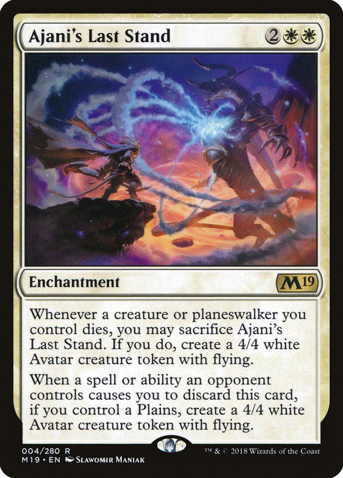 Ajani's Last Stand [Core Set 2019] | KingTCG.ca