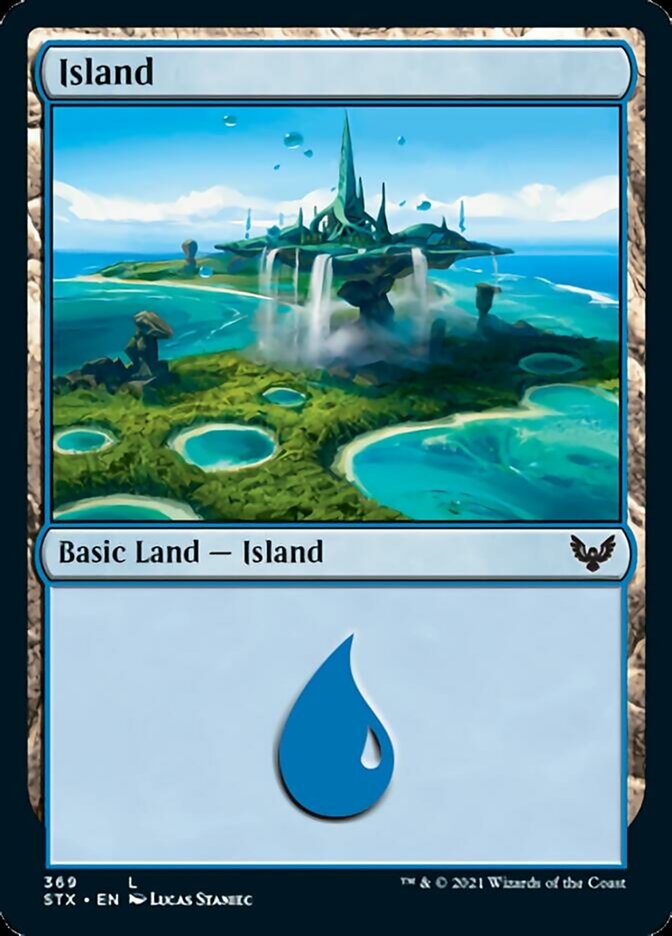 Island (#369) [Strixhaven: School of Mages] | KingTCG.ca