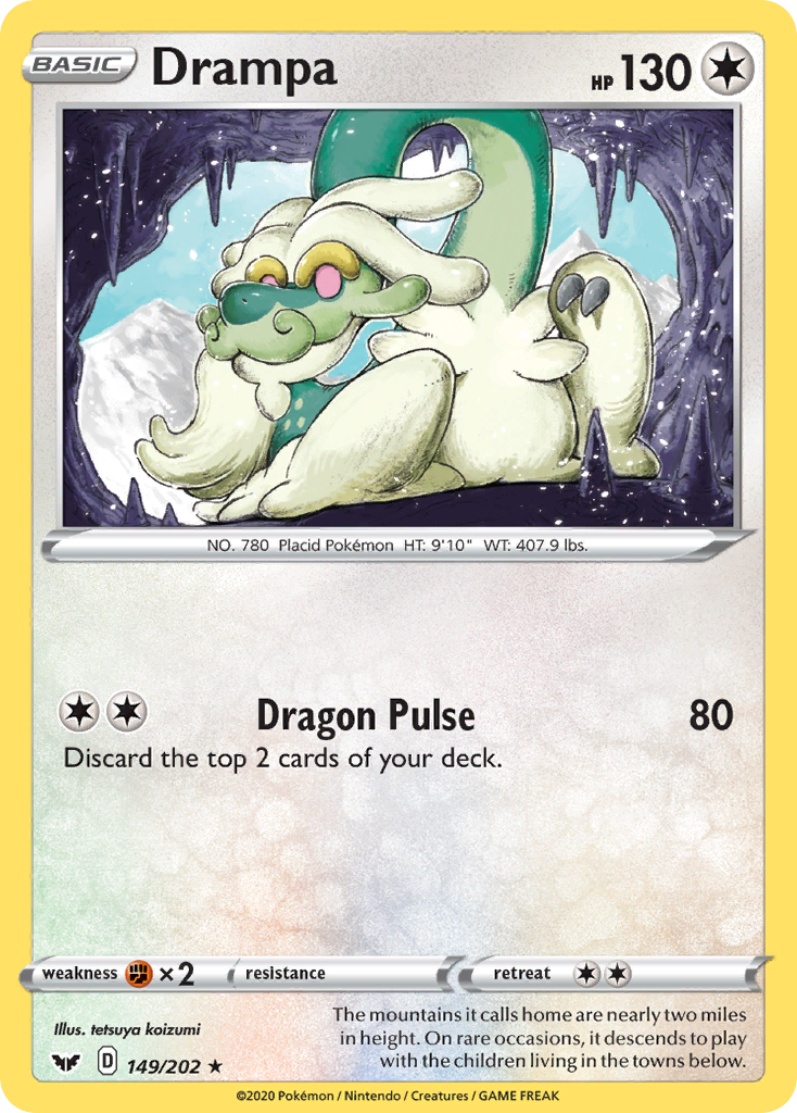 Drampa (149/202) [Sword & Shield: Base Set] | KingTCG.ca