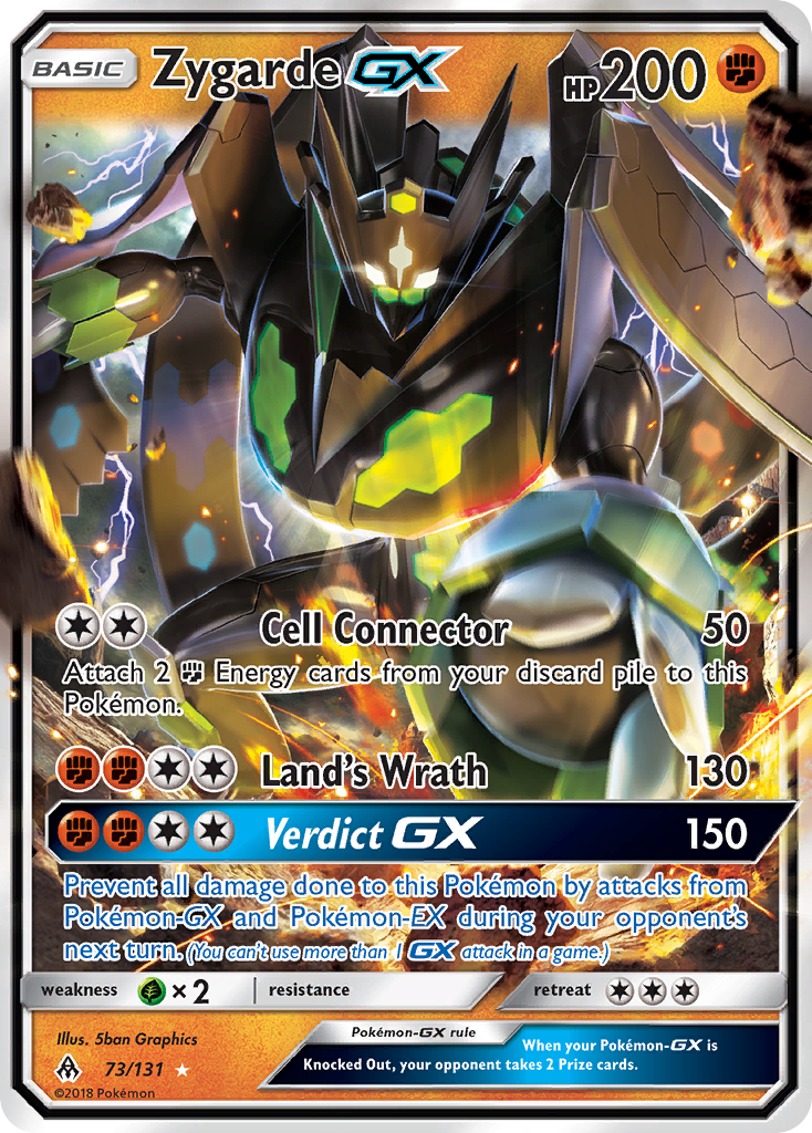 Zygarde GX (73/131) [Sun & Moon: Forbidden Light] | KingTCG.ca