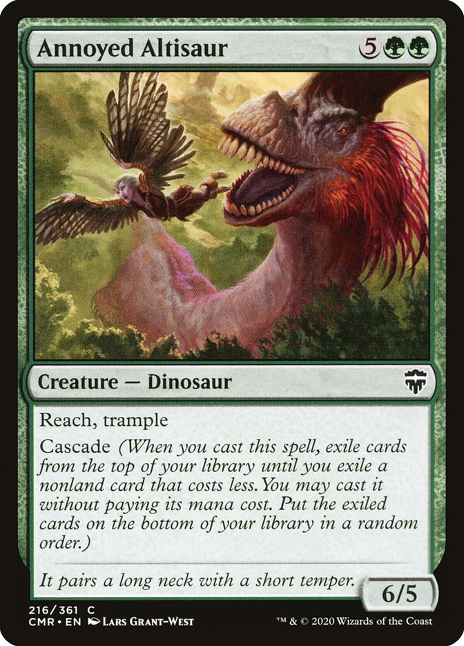 Annoyed Altisaur [Commander Legends] | KingTCG.ca