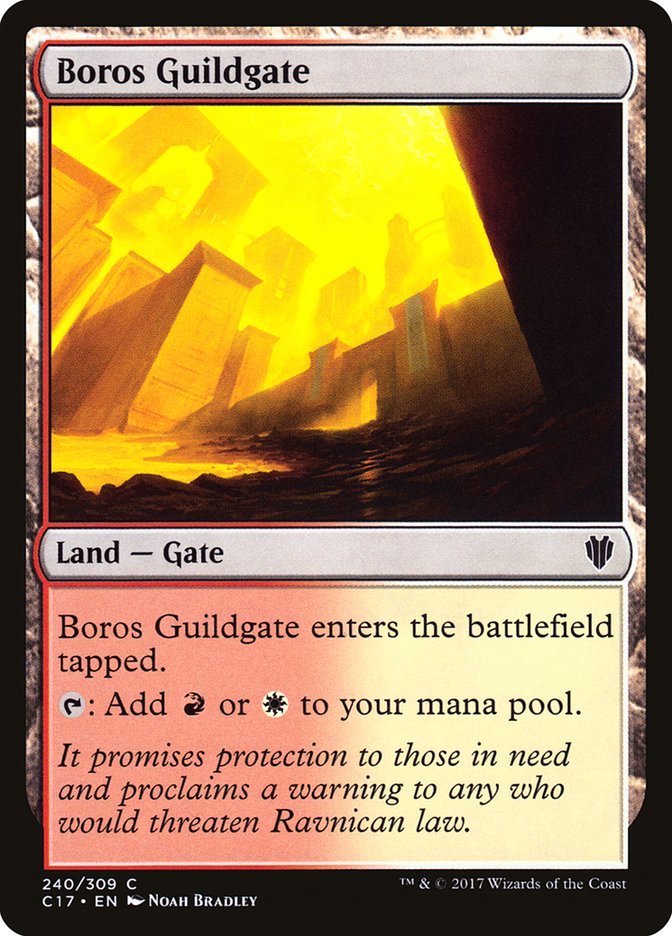 Boros Guildgate [Commander 2017] | KingTCG.ca