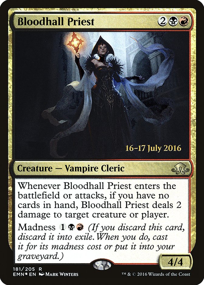 Bloodhall Priest [Eldritch Moon Promos] | KingTCG.ca