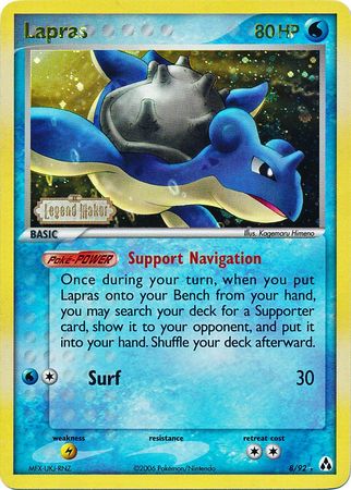 Lapras (8/92) (Stamped) [EX: Legend Maker] | KingTCG.ca