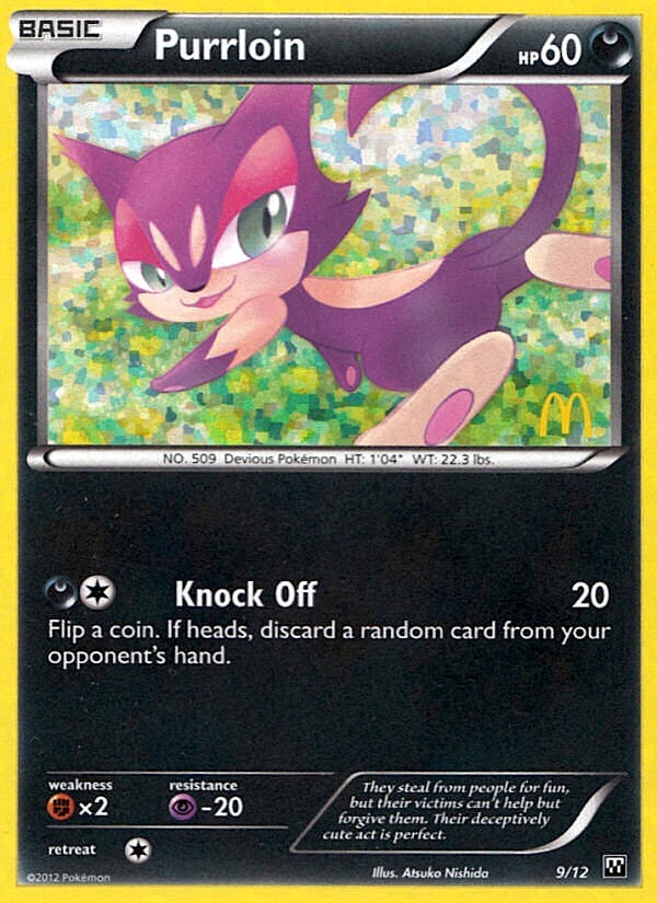 Purrloin (9/12) [Mcdonald's Promos: 2012 Collection] | KingTCG.ca