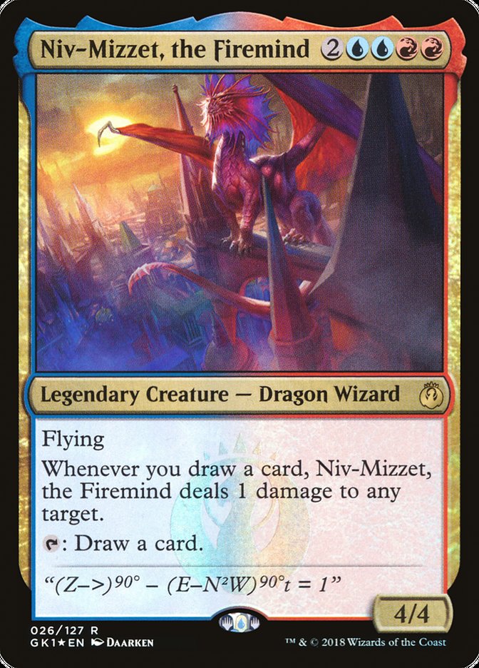 Niv-Mizzet, the Firemind [GRN Guild Kit] | KingTCG.ca