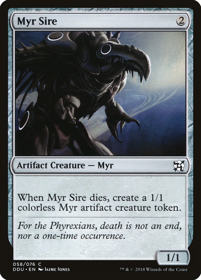 Myr Sire [Duel Decks: Elves vs. Inventors] | KingTCG.ca