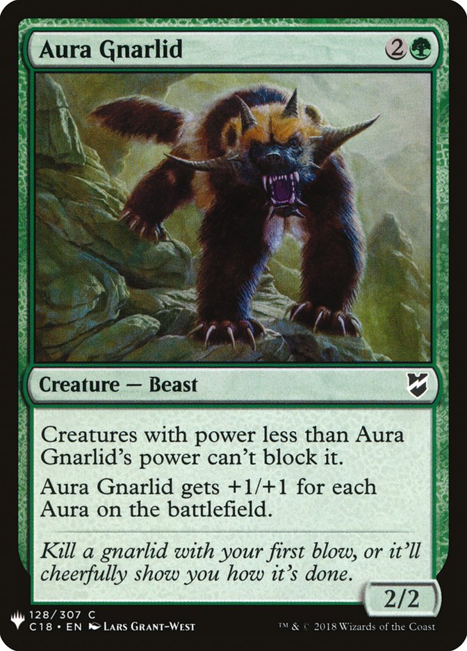 Aura Gnarlid [Mystery Booster] | KingTCG.ca