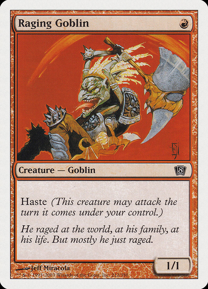 Raging Goblin [Eighth Edition] | KingTCG.ca