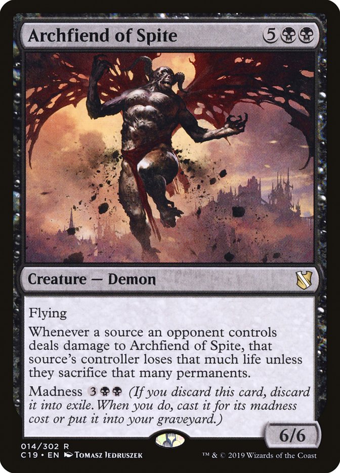 Archfiend of Spite [Commander 2019] | KingTCG.ca