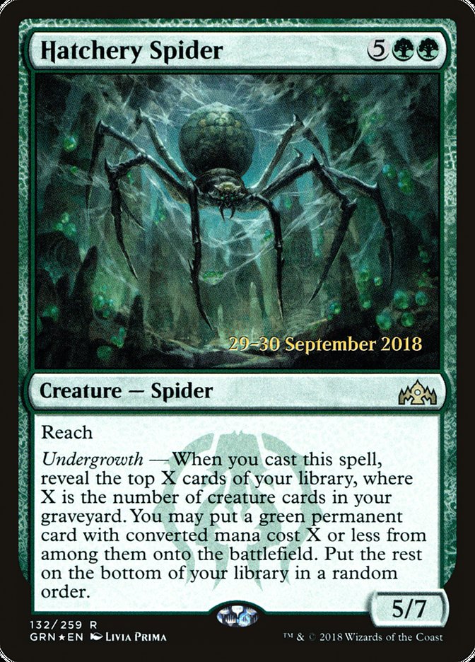 Hatchery Spider [Guilds of Ravnica Promos] | KingTCG.ca