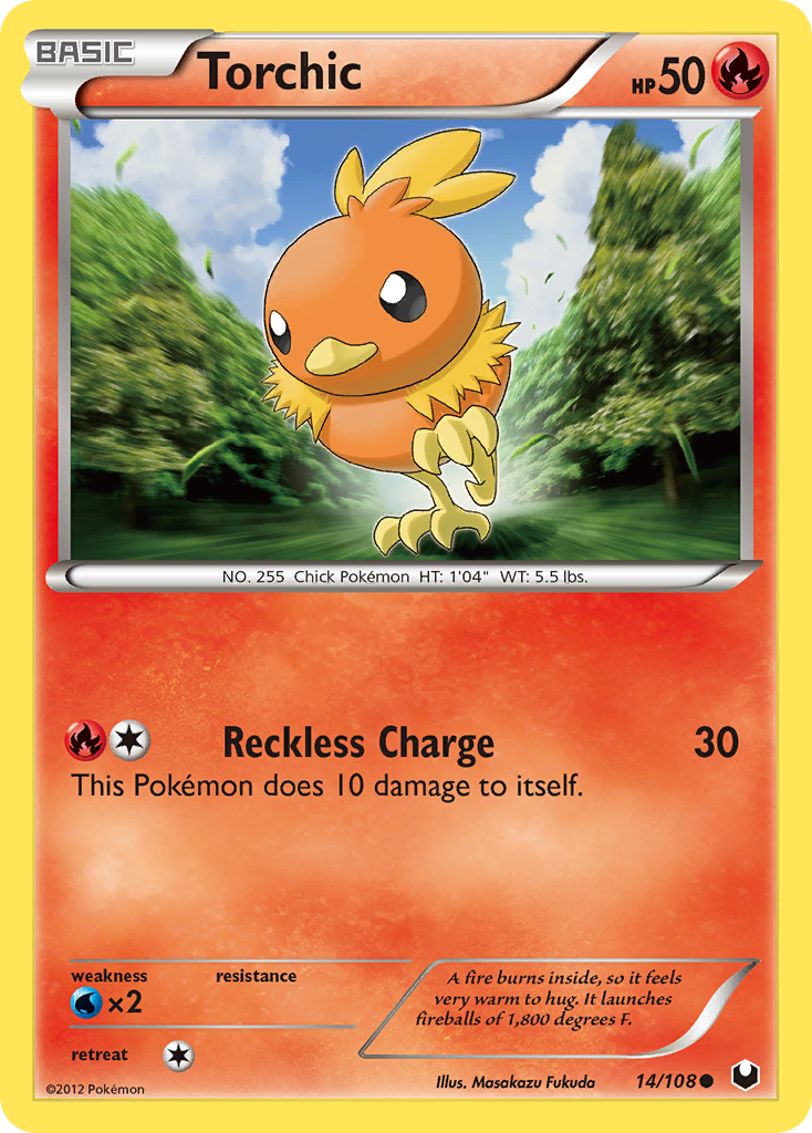 Torchic (14/108) [Black & White: Dark Explorers] | KingTCG.ca