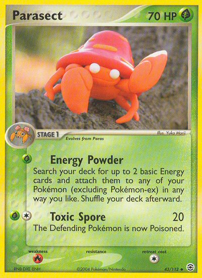 Parasect (43/112) [EX: FireRed & LeafGreen] | KingTCG.ca