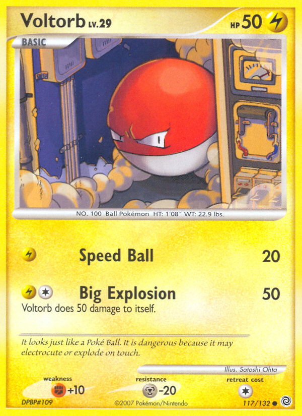 Voltorb (117/132) [Diamond & Pearl: Secret Wonders] | KingTCG.ca