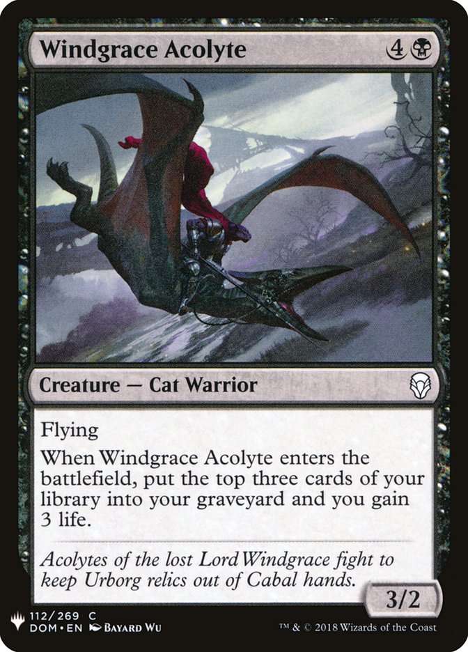 Windgrace Acolyte [Mystery Booster] | KingTCG.ca