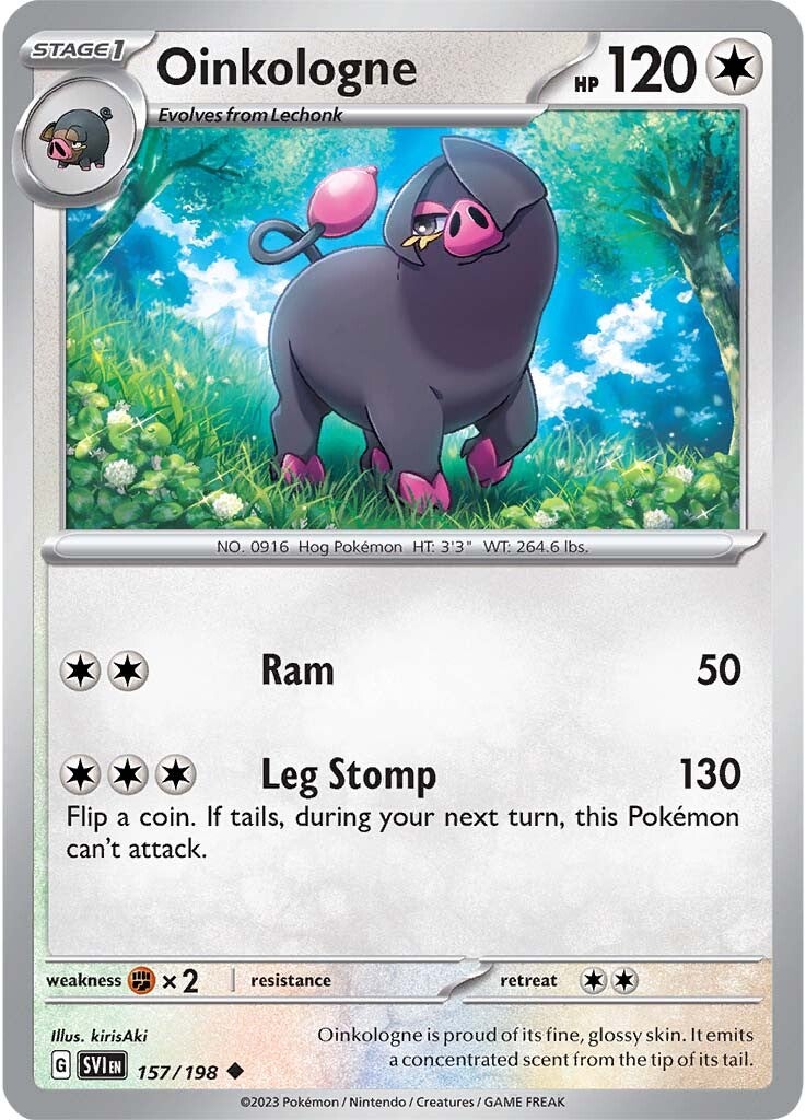 Oinkalogne (157/198) [Scarlet & Violet: Base Set] | KingTCG.ca