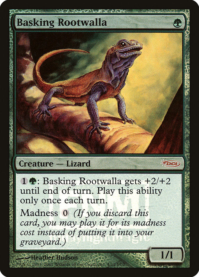 Basking Rootwalla [Friday Night Magic 2007] | KingTCG.ca