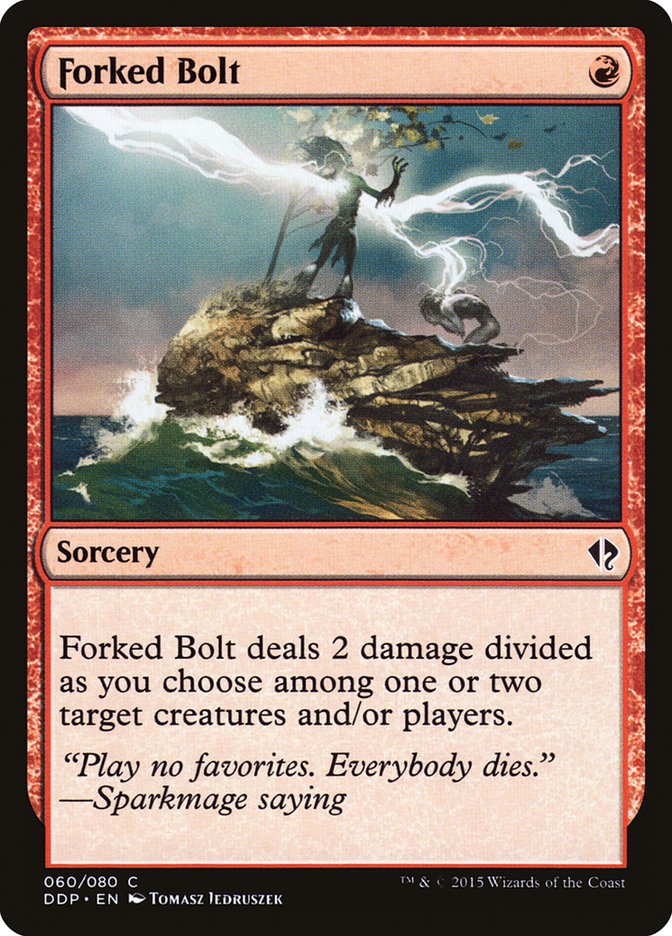 Forked Bolt [Duel Decks: Zendikar vs. Eldrazi] | KingTCG.ca