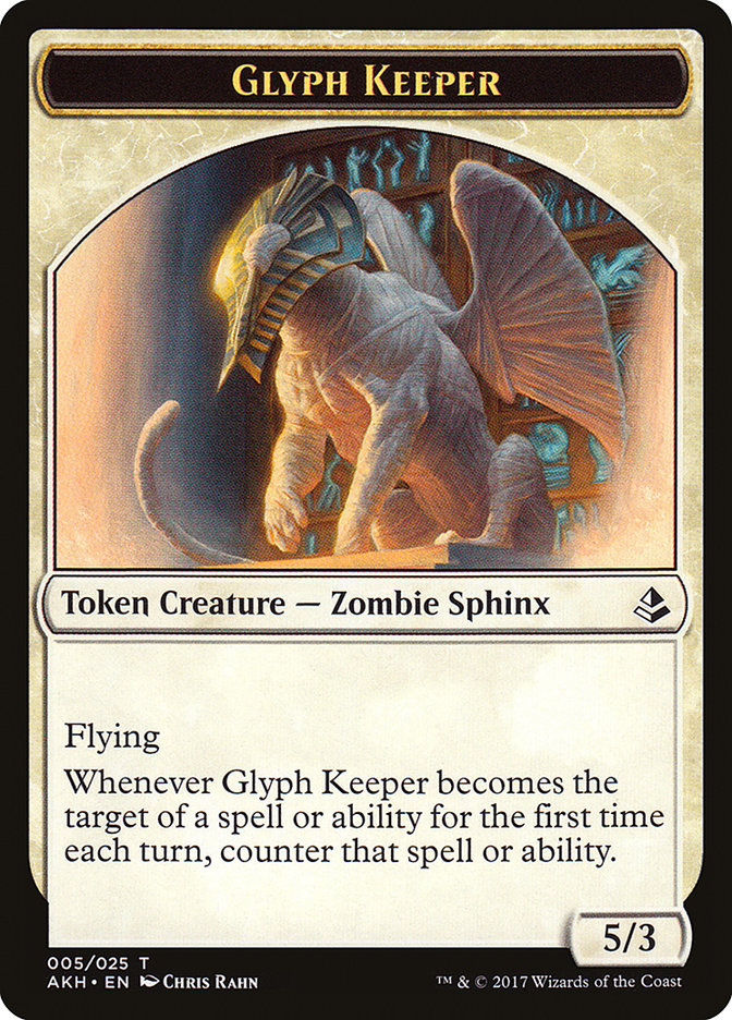 Glyph Keeper Token [Amonkhet Tokens] | KingTCG.ca