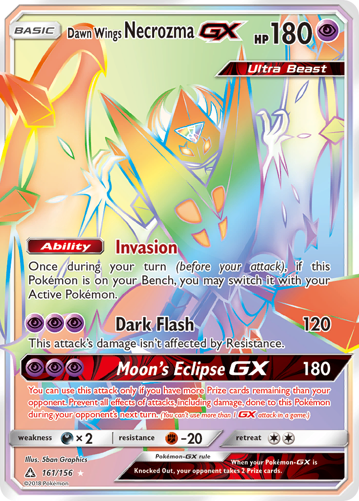 Dawn Wings Necrozma GX (161/156) [Sun & Moon: Ultra Prism] | KingTCG.ca