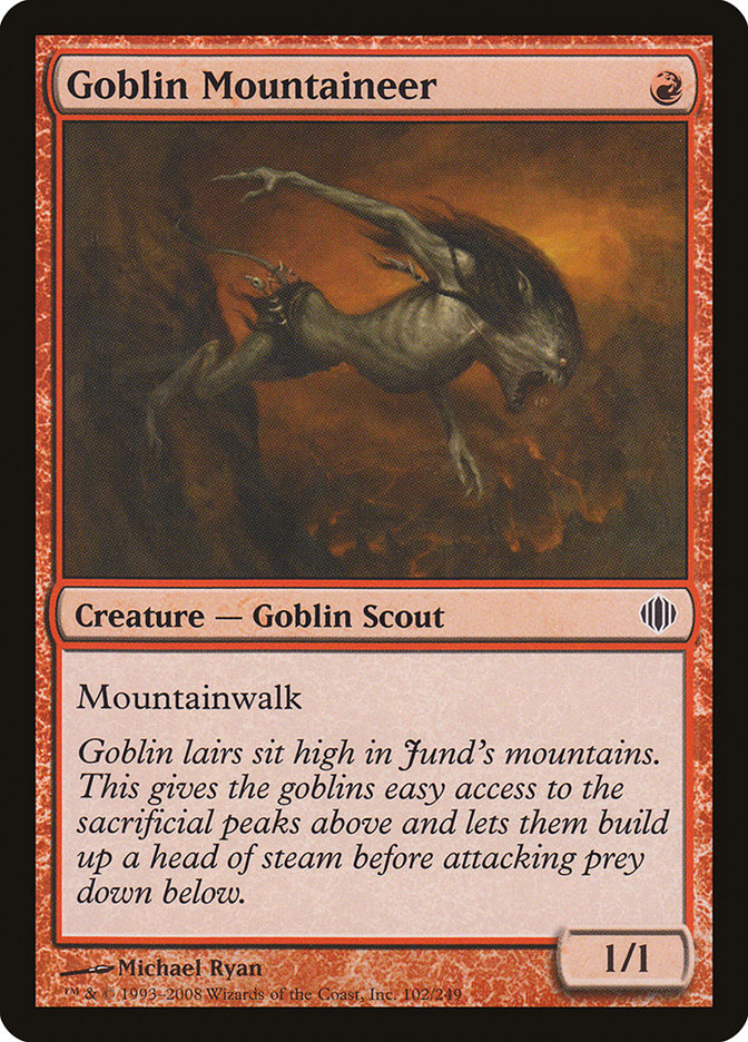 Goblin Mountaineer [Shards of Alara] | KingTCG.ca