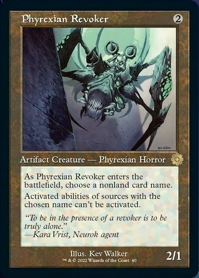 Phyrexian Revoker (Retro) [The Brothers' War Retro Artifacts] | KingTCG.ca