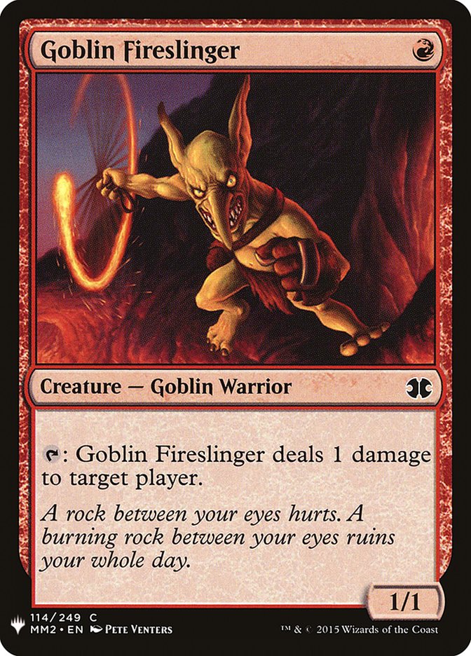 Goblin Fireslinger [Mystery Booster] | KingTCG.ca