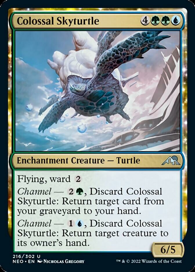 Colossal Skyturtle [Kamigawa: Neon Dynasty] | KingTCG.ca