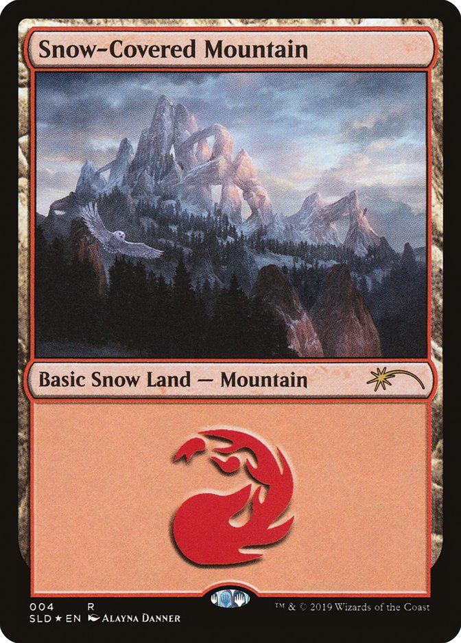 Snow-Covered Mountain (004) [Secret Lair Drop Series] | KingTCG.ca