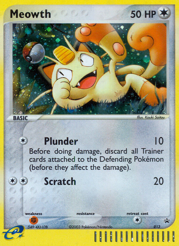 Meowth (13) [Nintendo: Black Star Promos] | KingTCG.ca