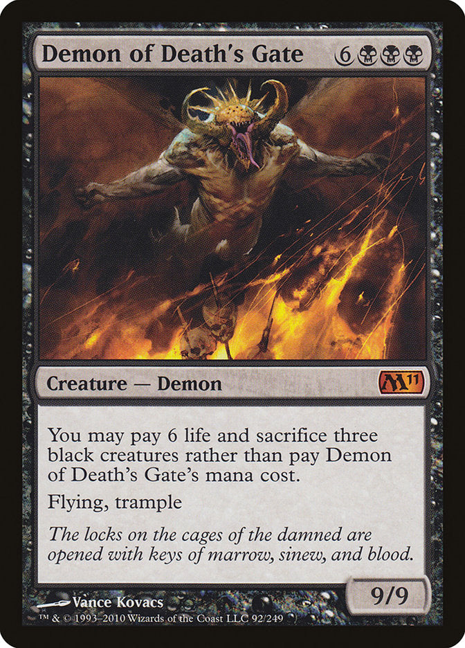 Demon of Death's Gate [Magic 2011] | KingTCG.ca