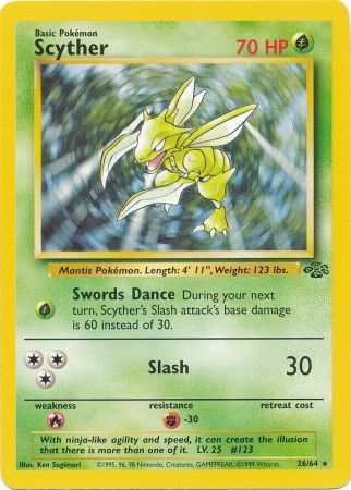 Scyther (26/64) [Jungle] | KingTCG.ca