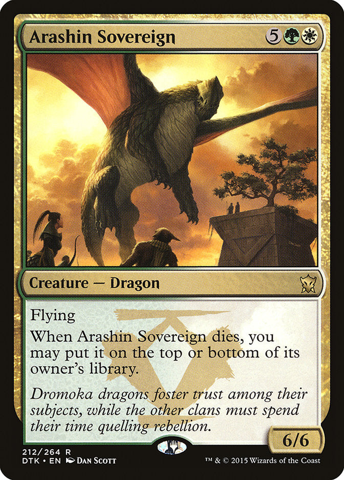 Arashin Sovereign [Dragons of Tarkir] | KingTCG.ca