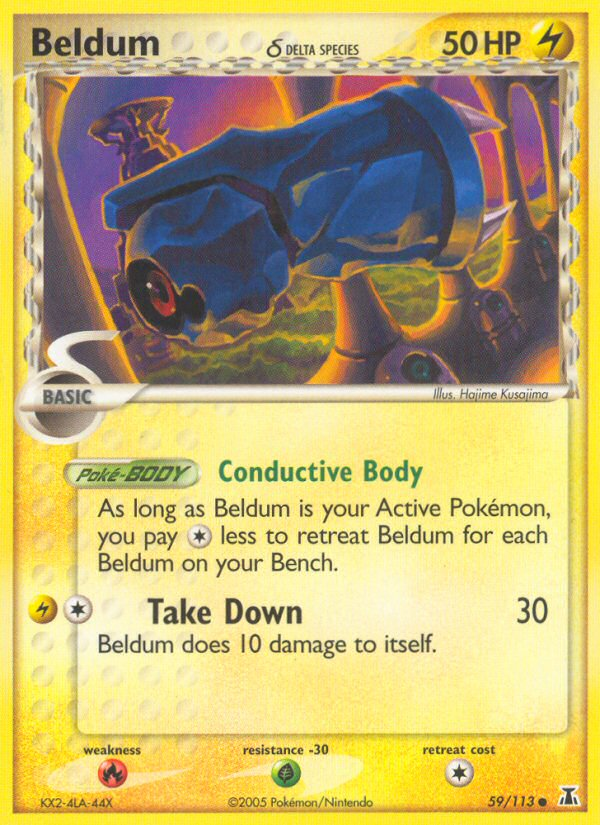 Beldum (59/113) (Delta Species) [EX: Delta Species] | KingTCG.ca