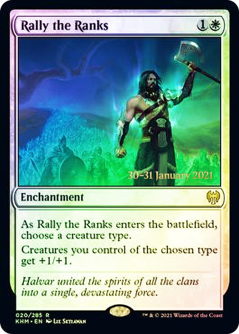 Rally the Ranks  [Kaldheim Prerelease Promos] | KingTCG.ca