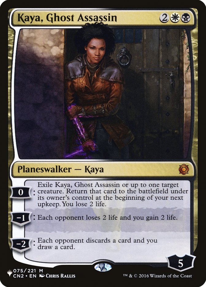 Kaya, Ghost Assassin [The List] | KingTCG.ca