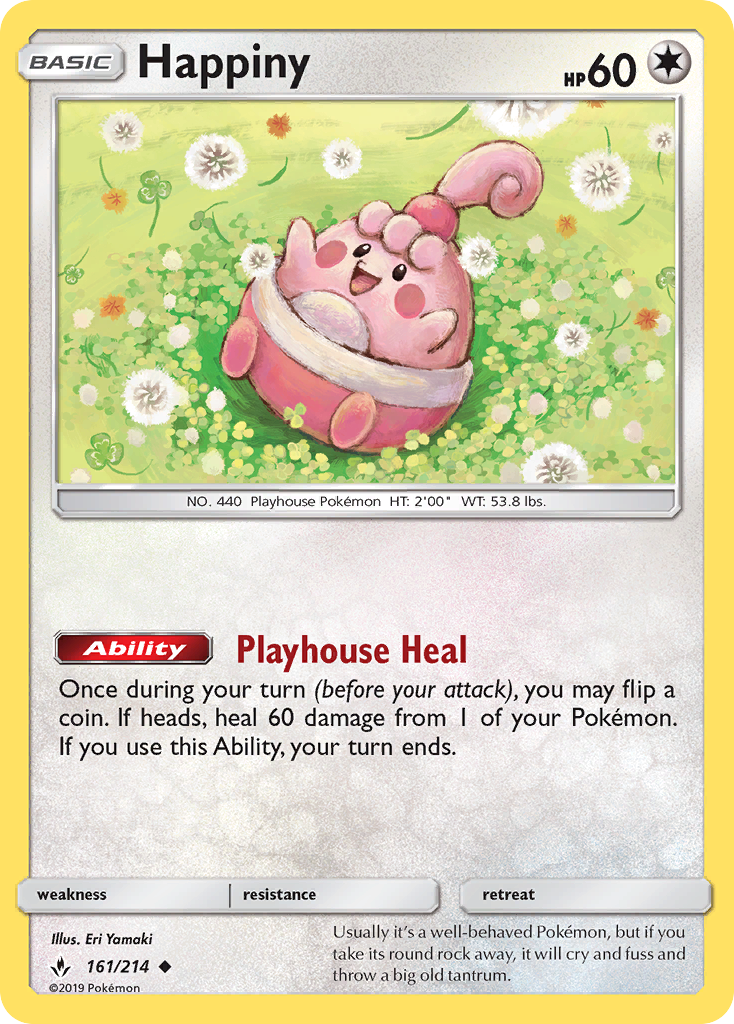 Happiny (161/214) [Sun & Moon: Unbroken Bonds] | KingTCG.ca