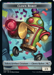 Clown Robot (003) // Treasure (013) Double-sided Token [Unfinity Tokens] | KingTCG.ca