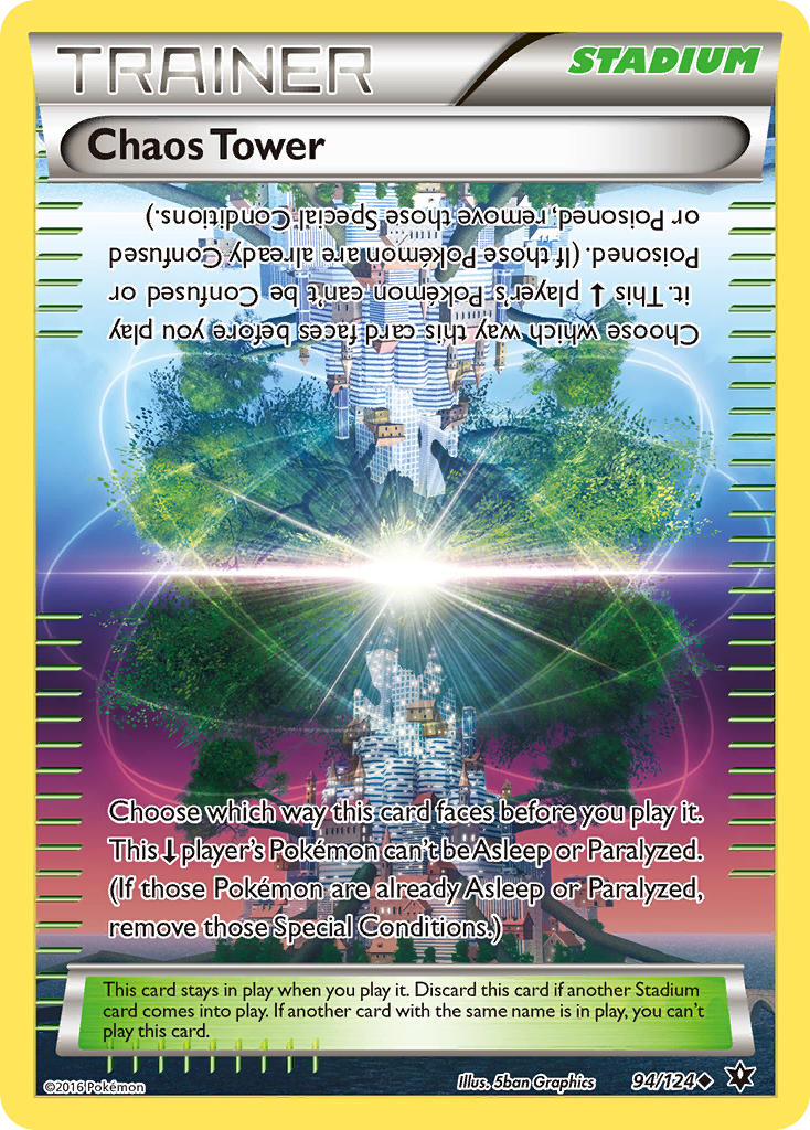 Chaos Tower (94/124) [XY: Fates Collide] | KingTCG.ca