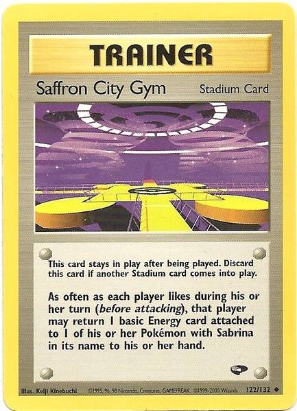 Saffron City Gym (122/132) [Gym Challenge] | KingTCG.ca