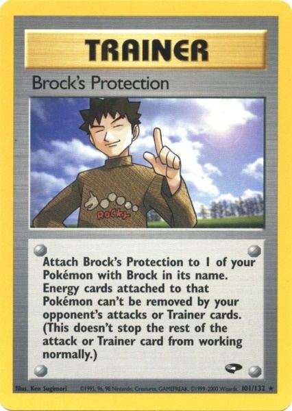 Brock's Protection (101/132) [Gym Challenge] | KingTCG.ca