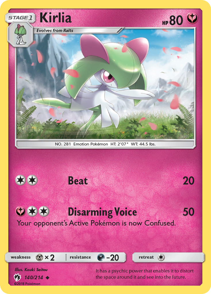 Kirlia (140/214) [Sun & Moon: Lost Thunder] | KingTCG.ca