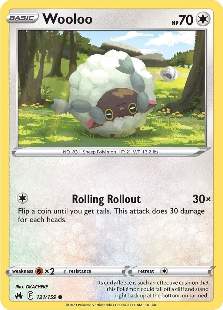 Wooloo (121/159) [Sword & Shield: Crown Zenith] | KingTCG.ca