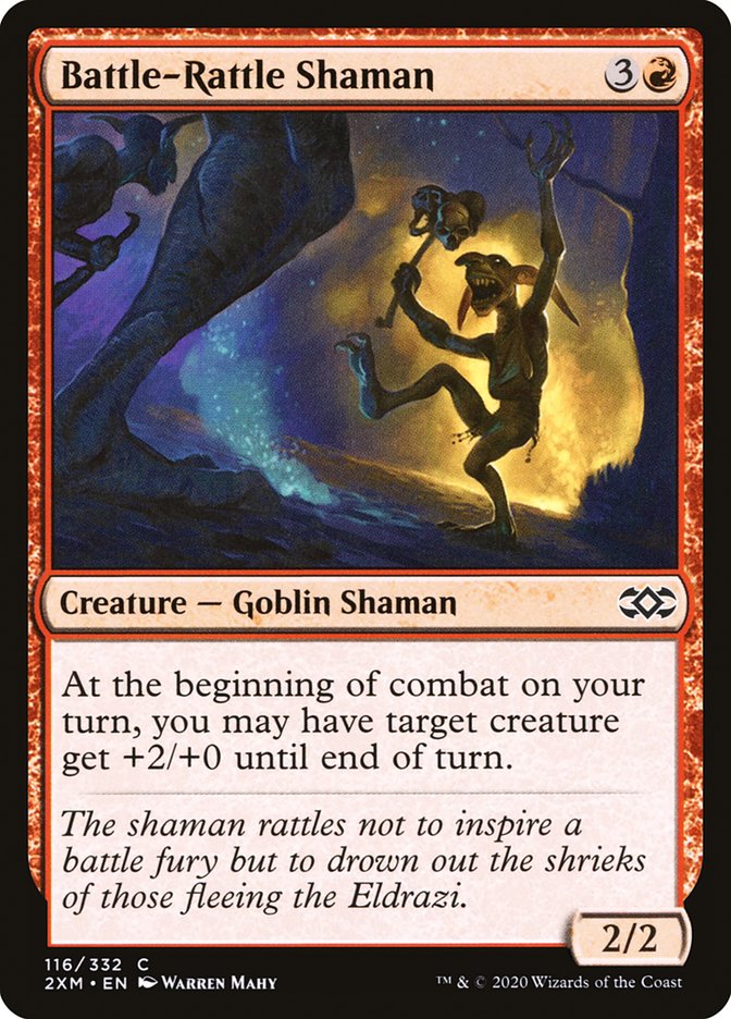 Battle-Rattle Shaman [Double Masters] | KingTCG.ca