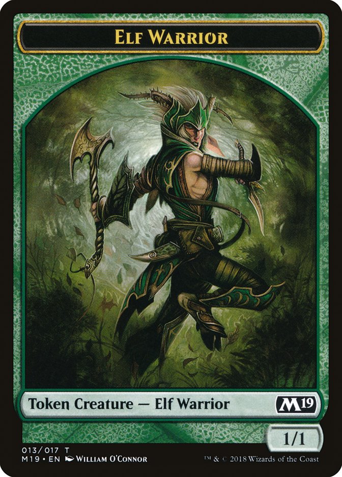 Elf Warrior [Core Set 2019 Tokens] | KingTCG.ca