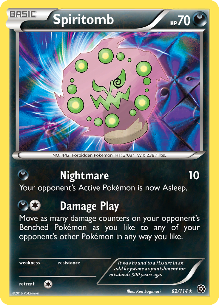 Spiritomb (62/114) [XY: Steam Siege] | KingTCG.ca