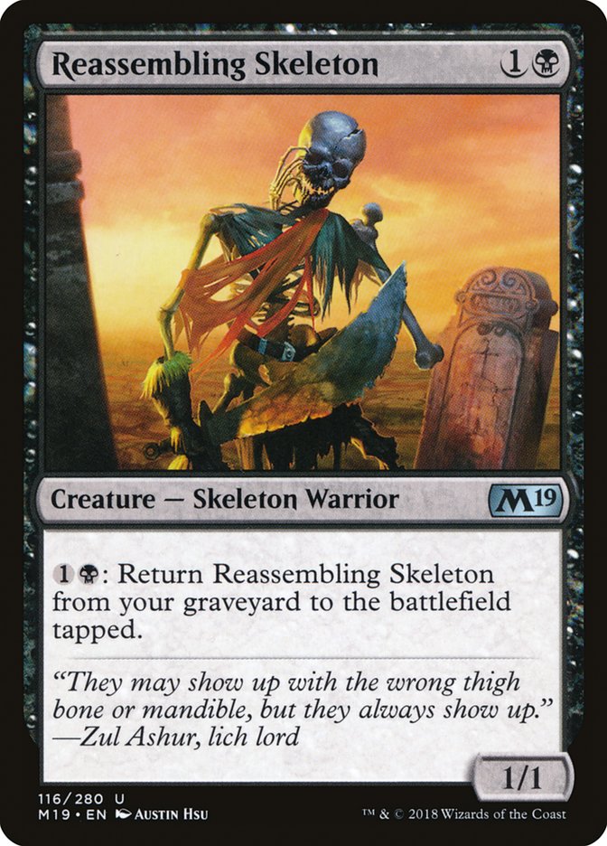 Reassembling Skeleton [Core Set 2019] | KingTCG.ca