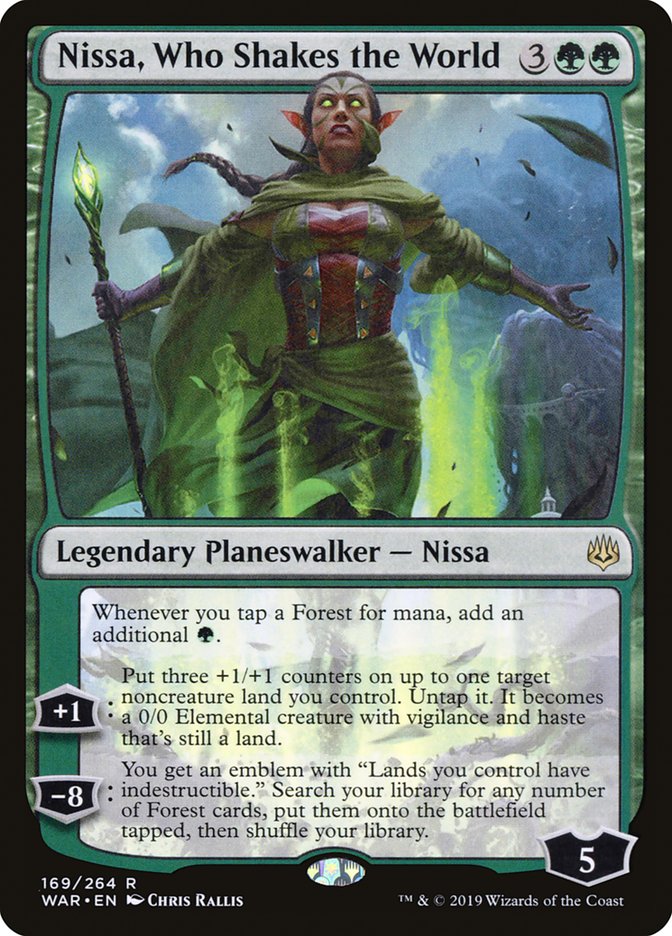 Nissa, Who Shakes the World [War of the Spark] | KingTCG.ca